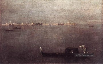 Klassische Venedig Werke - Gondel Francesco Guardi Venezia